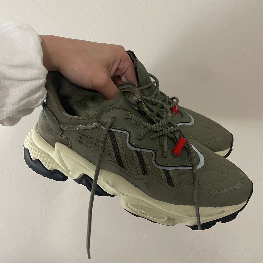 Green Ozweego Sneakers
